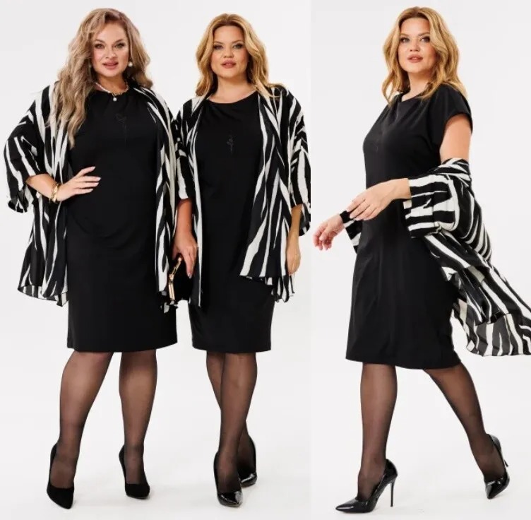 Комплект, блуза, платье Michel Chic 1398
