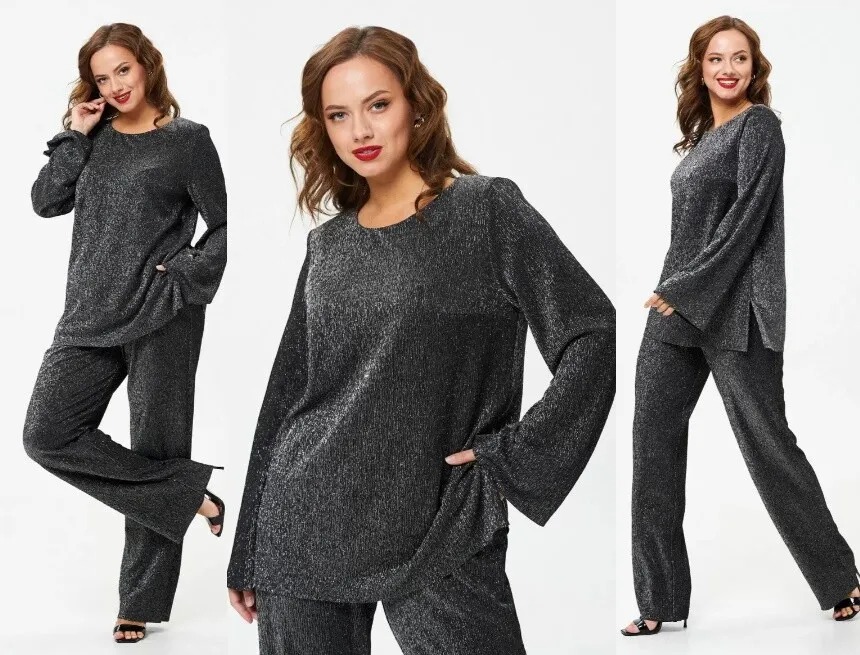 Костюм, блуза, брюки Liona Style 919