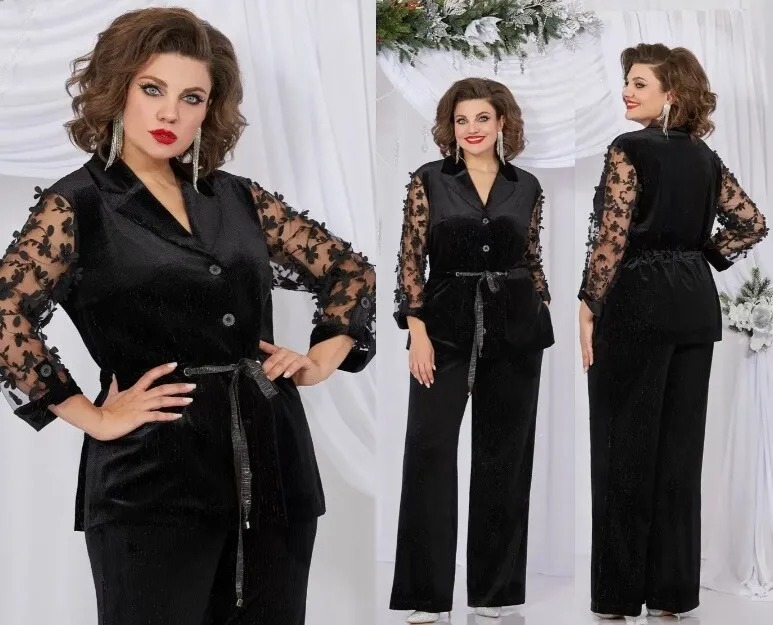 Комплект, блуза, брюки, блузка Mira Fashion 5370
