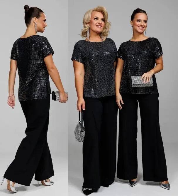 Комплект, блуза, брюки, платье, костюм Alani Collection 2245