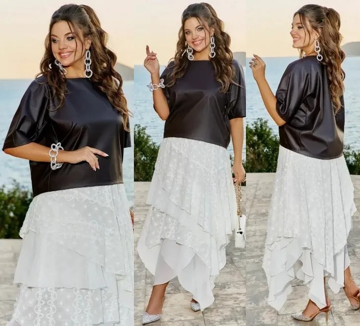 Комплект, блузка, юбка Vittoria Queen 23703