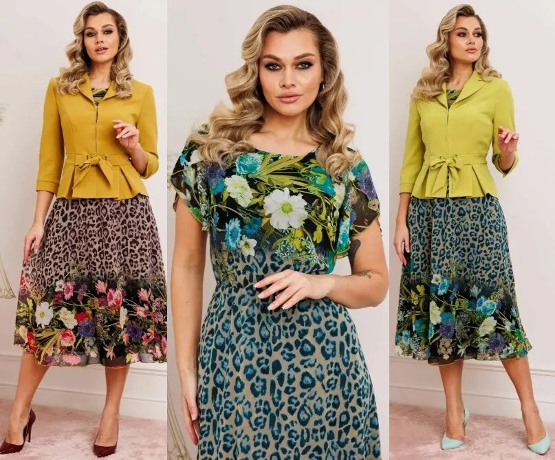 Комплект, жакет, костюм, платье Мода Юрс 2513