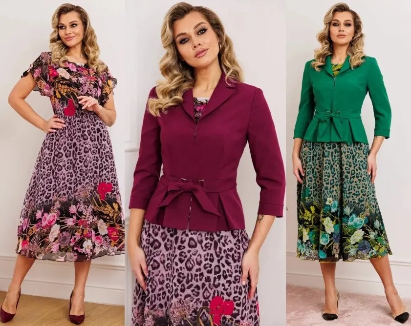 Комплект, жакет, костюм, платье Мода Юрс 2513