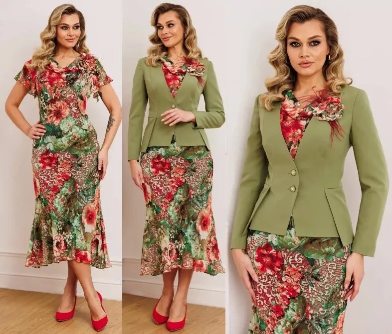 Комплект, жакет, костюм, платье Мода Юрс 2823-3