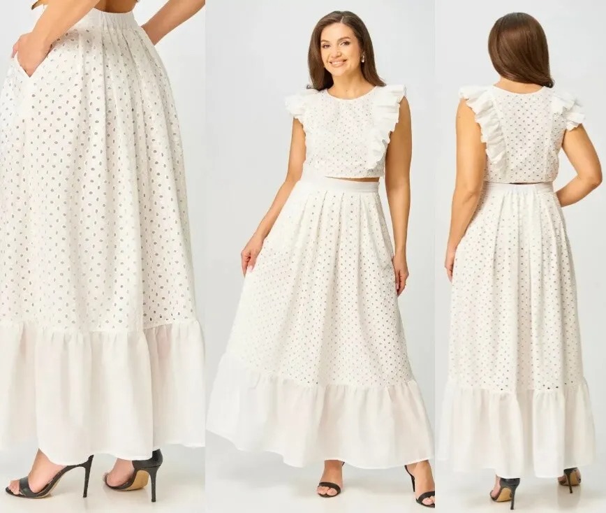 Костюм, топ, юбка Anastasia Mak 1252М