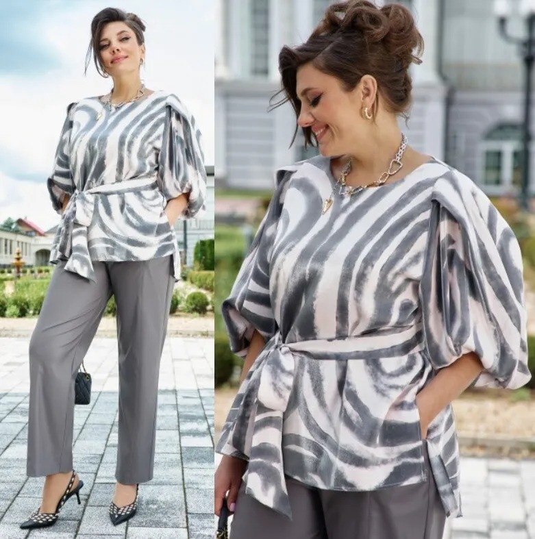 Комплект, блуза, брюки Vittoria Queen 26833