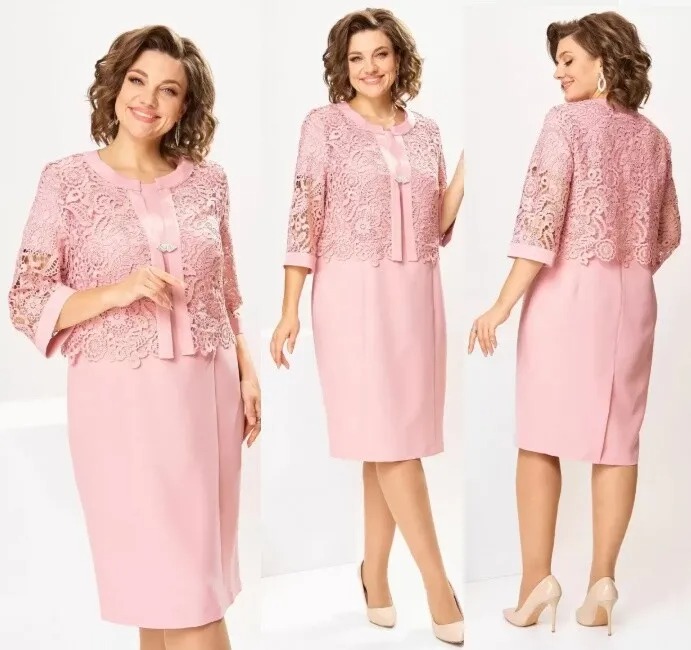 Комплект, платье, жакет Romanovich Style 3-2763