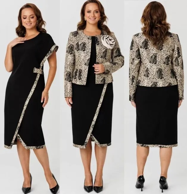 Комплект, жакет, платье Mubliz 272-2