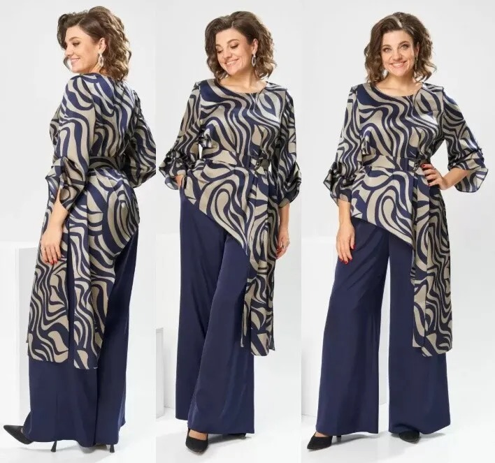 Костюм, туника, брюки Romanovich Style 2-2750