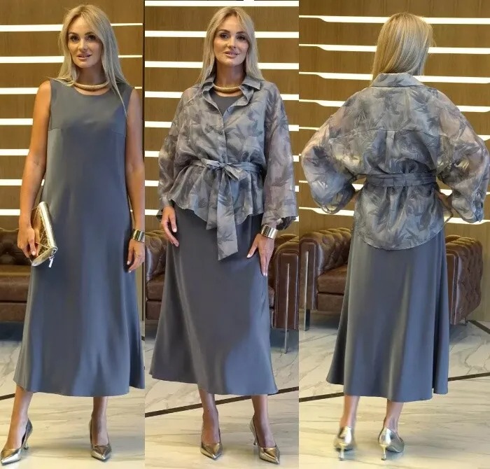 Комплект, блуза, платье Alani Collection 2429