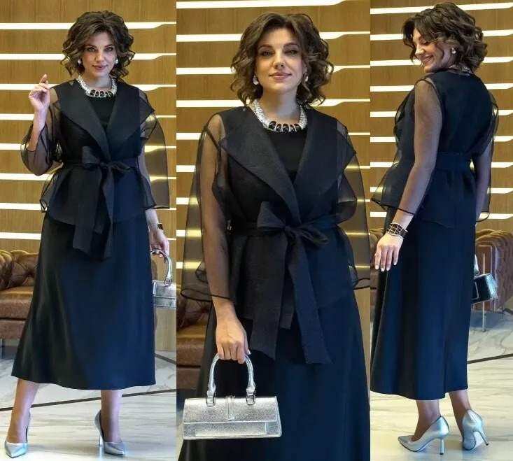 Комплект, блуза, платье Alani Collection 2433ч