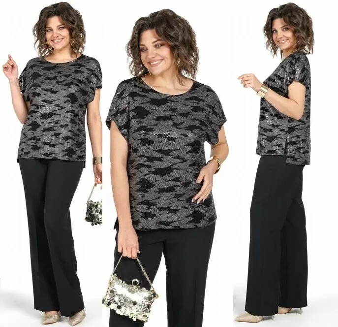 Комплект, блуза, брюки Alani Collection 2472