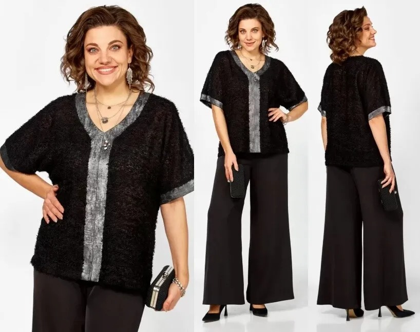 Комплект, блуза, брюки, костюм БагираАнТа 1057