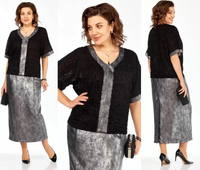 Комплект, блуза, юбка БагираАнТа 1068