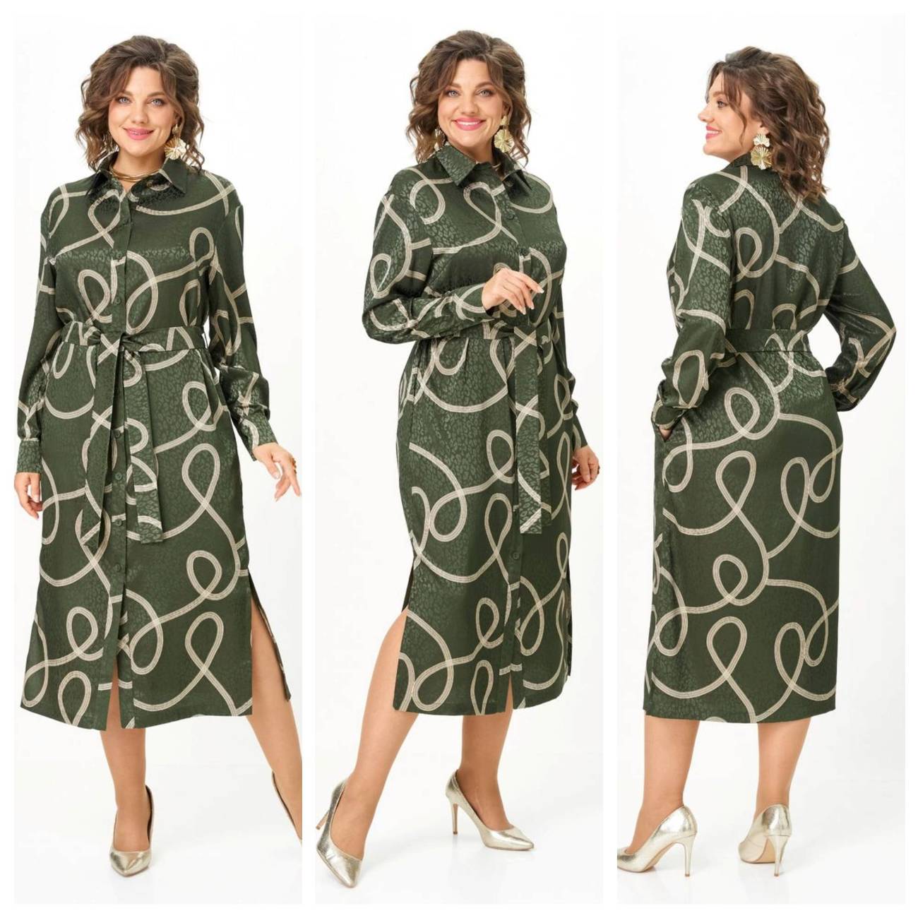 Платье, рубашка VIPPRIMO 123