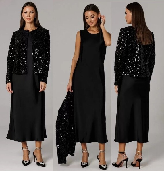 Комплект, жакет, платье Ларс Стиль 1156