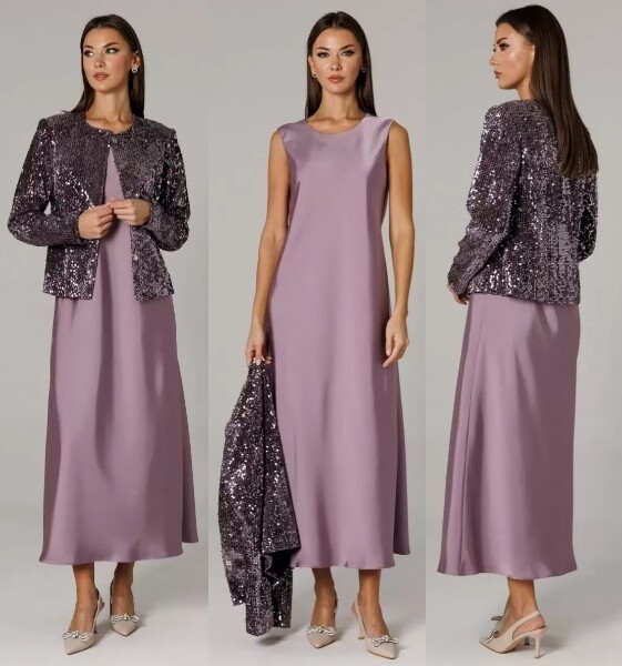 Комплект, жакет, платье Ларс Стиль 1154