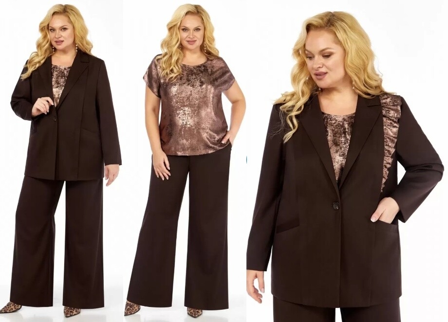 Костюм, блуза, брюки БагираАнТа 1084