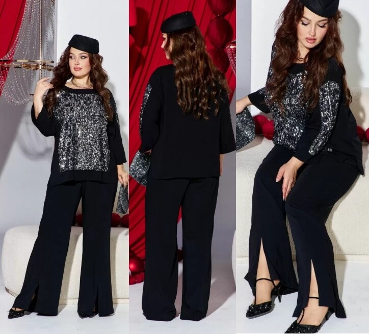 Комплект, блуза, брюки Vittoria Queen 27333