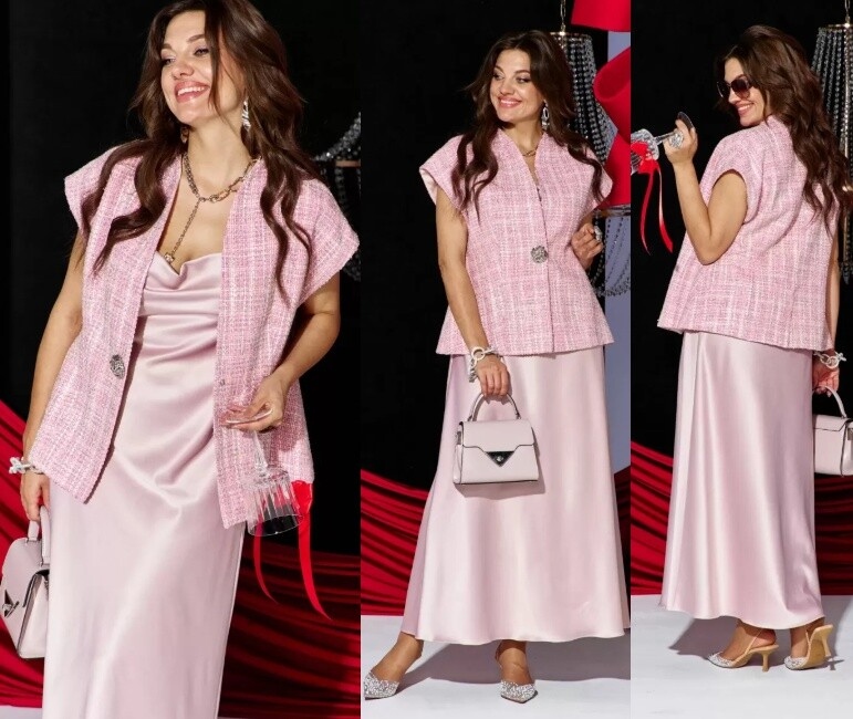 Комплект, жилет, платье Vittoria Queen 27583