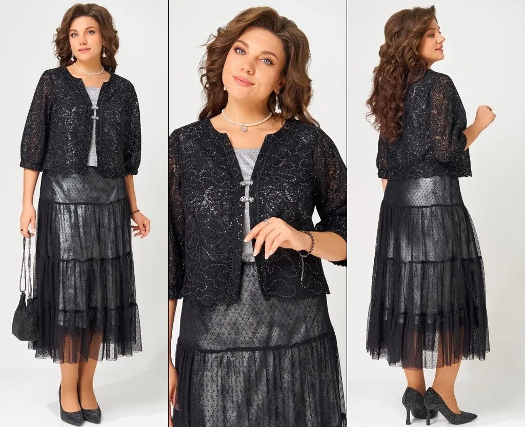 Комплект, юбка, топ Fita 4141