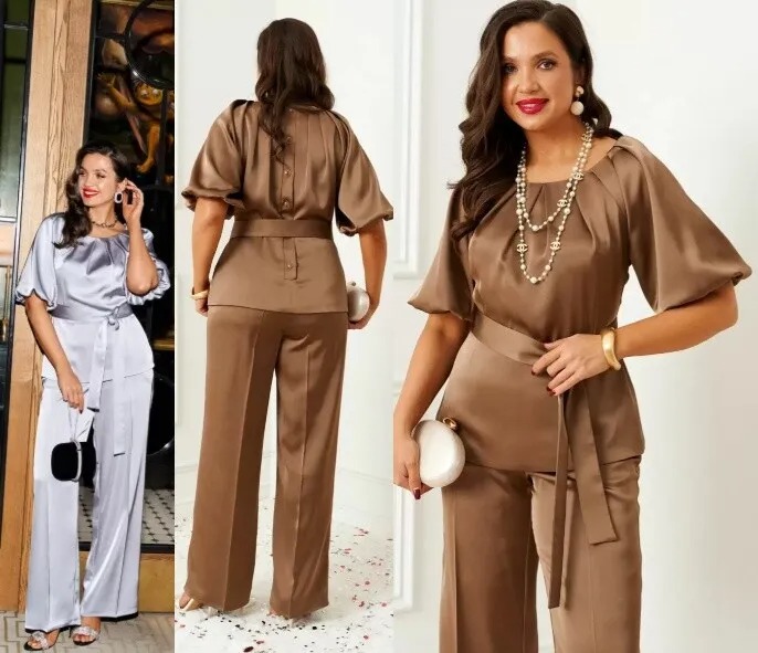 Костюм, блуза, брюки Beautiful&Free 6381