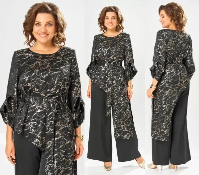 Костюм, туника, брюки Romanovich Style 2-2750