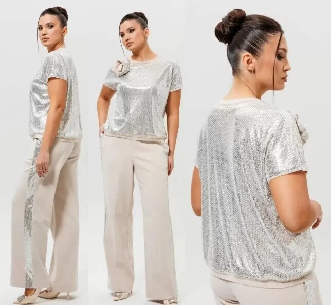 Костюм, блуза, брюки Mislana 1277