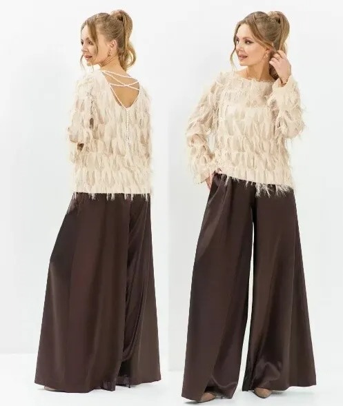 Комплект, джемпер, брюки Euromoda 663