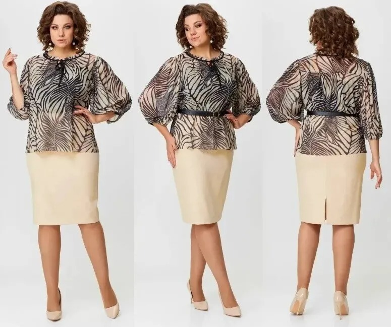 Комплект, блуза, топ, юбка Bonna Image 925