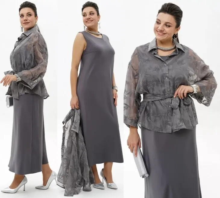 Комплект, блуза, платье Alani Collection 2429