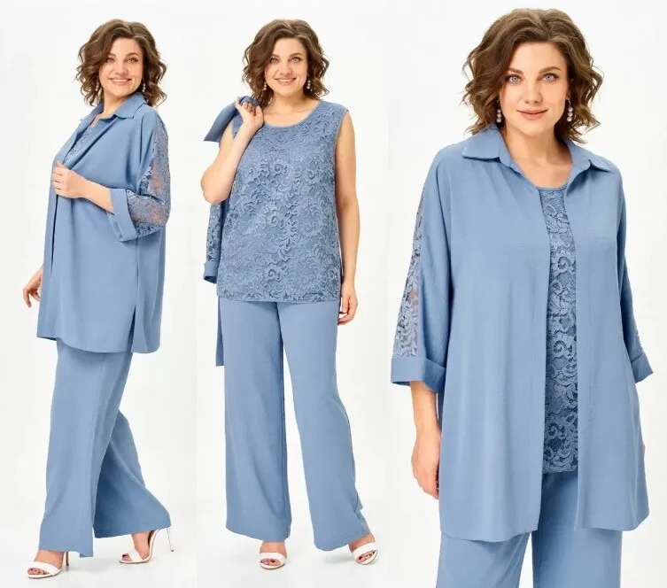 Комплект, жакет, топ, брюки Svetlana-Style 2025Г