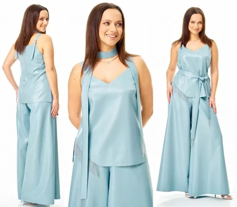 Комплект, топ, брюки T&N 7746