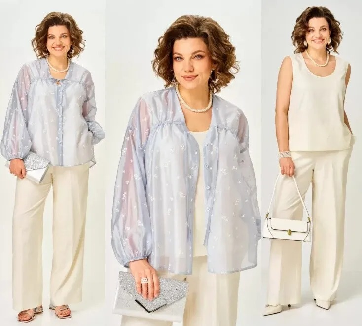 Комплект, блузон, топ, брюки Lady Secret 26252