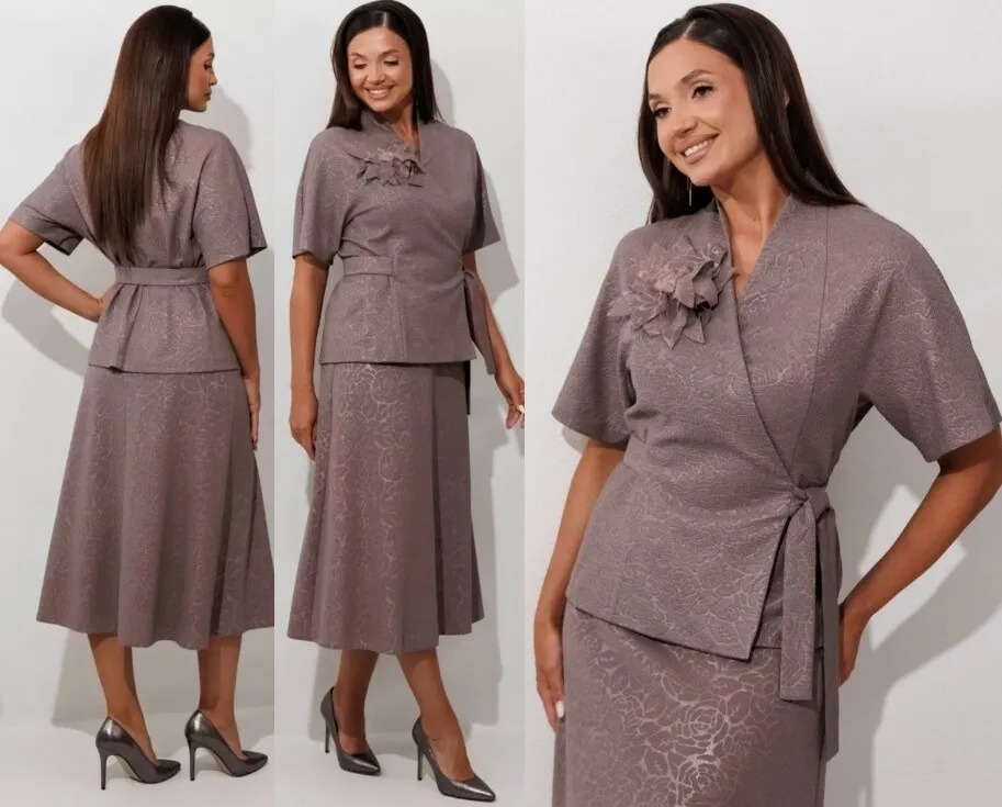 Костюм, жакет, юбка Мода Юрс 26-2984
