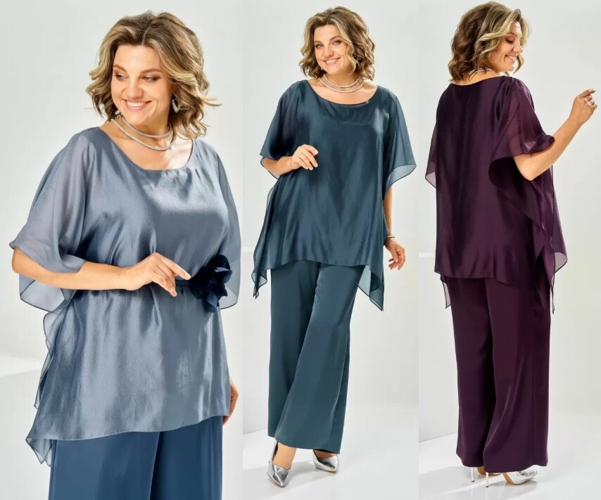 Костюм, блузон, брюки Romanovich Style 2-2943