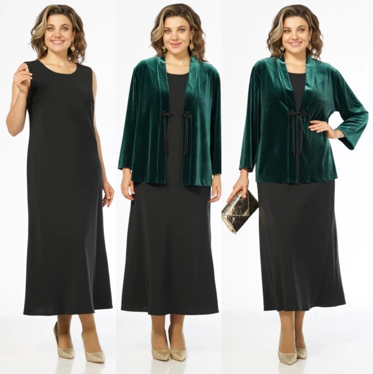 Комплект, жакет, платье, костюм Alani Collection 2674