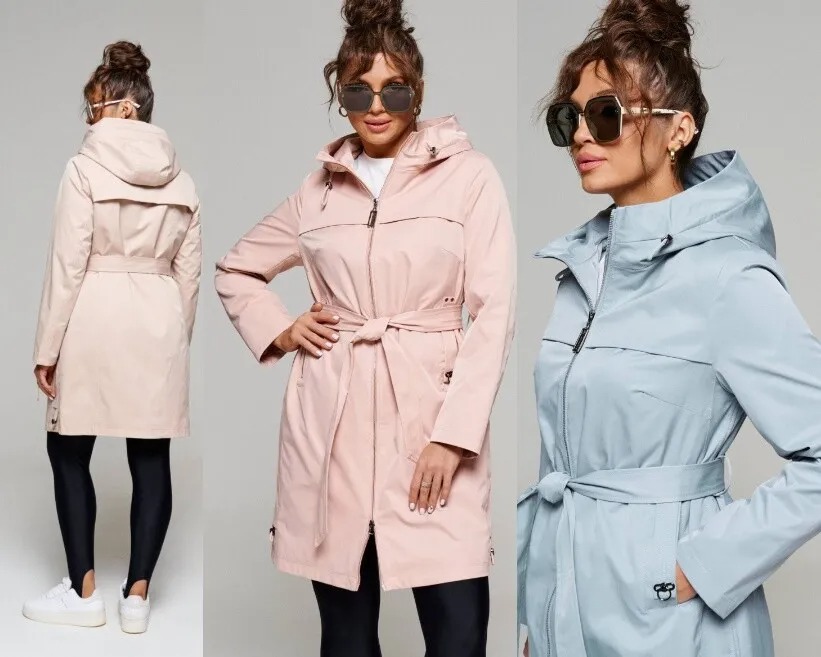 Плащ, тренч Beautiful&Free 6162