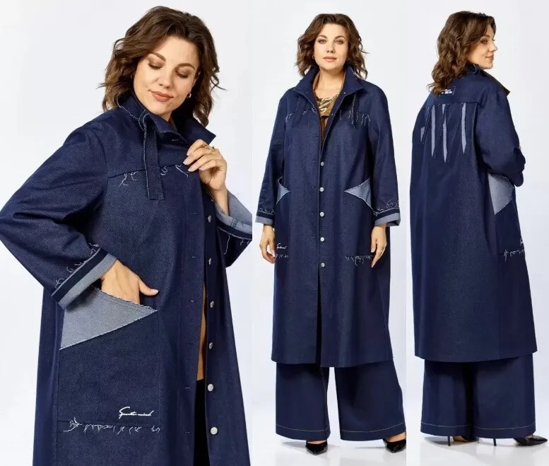 Кардиган, плащ ZigzagStyle 609