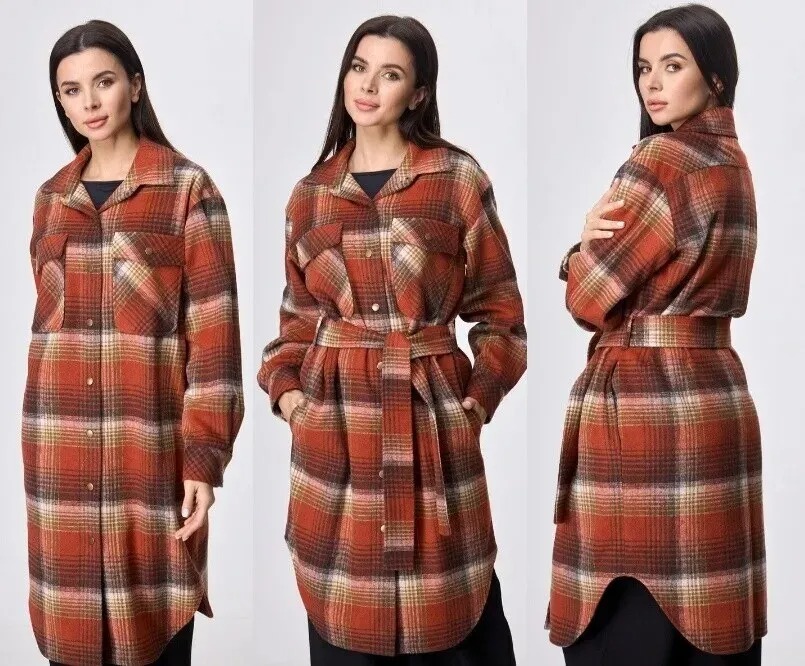 Пальто, рубашка Anelli 935