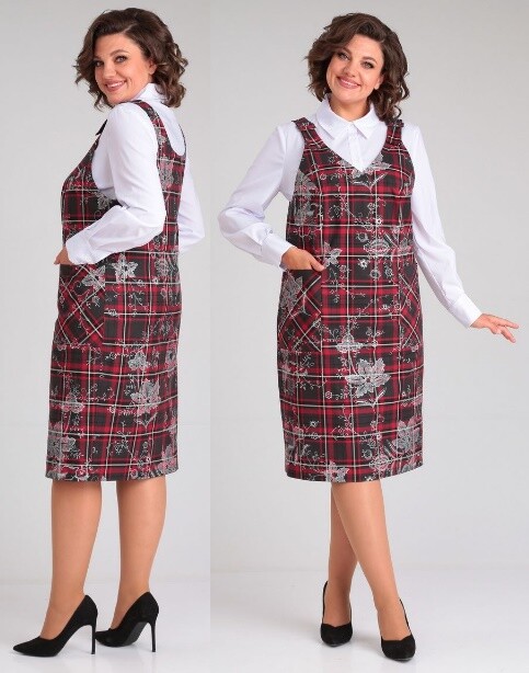 Комплект, сарафан, блуза, рубашка Mubliz 083