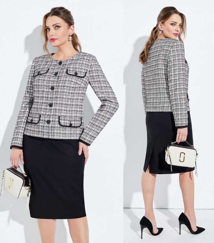 Комплект, жакет, юбка Lissana 4597