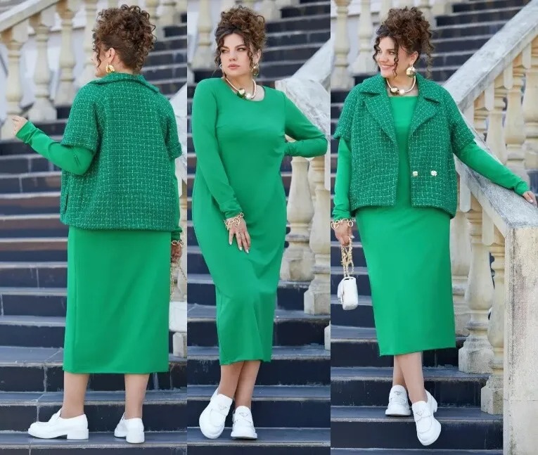 Комплект, жилет, платье Vittoria Queen 23223