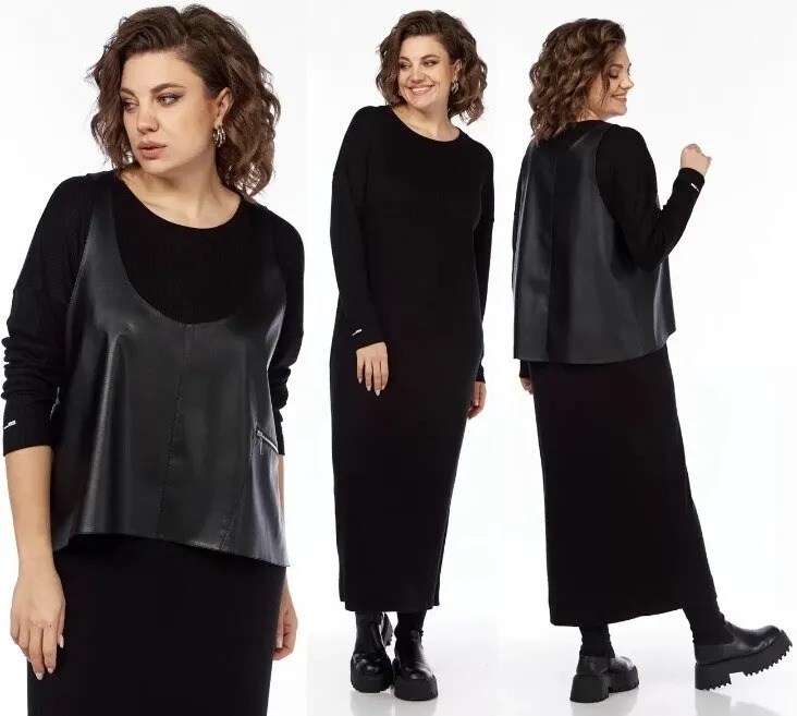 Комплект, платье, жилет Jurimex 3222