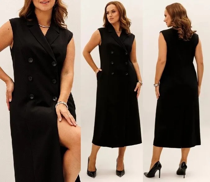 Платье, жилет, водолазка, рубашка, блуза Liona Style 952