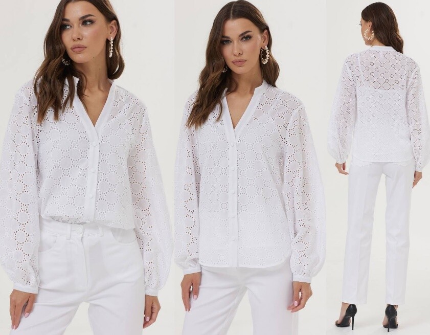 Блузка, комплект, топ Lyushe 3474