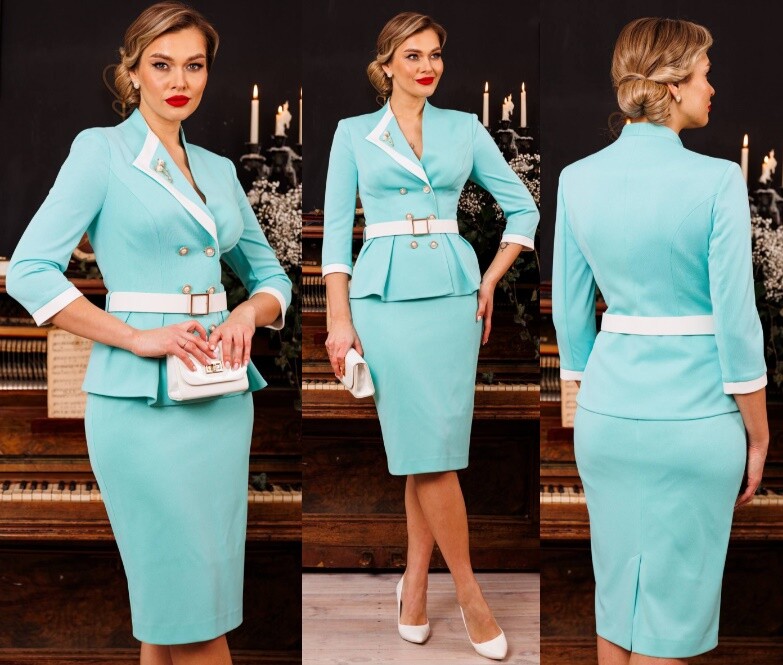 Костюм, юбка, жакет Мода Юрс 2827А