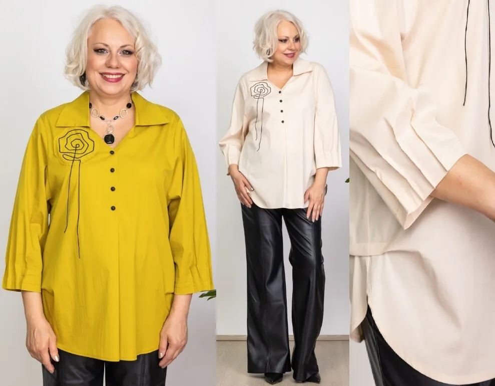 Рубашка, блузка Camelia 2417