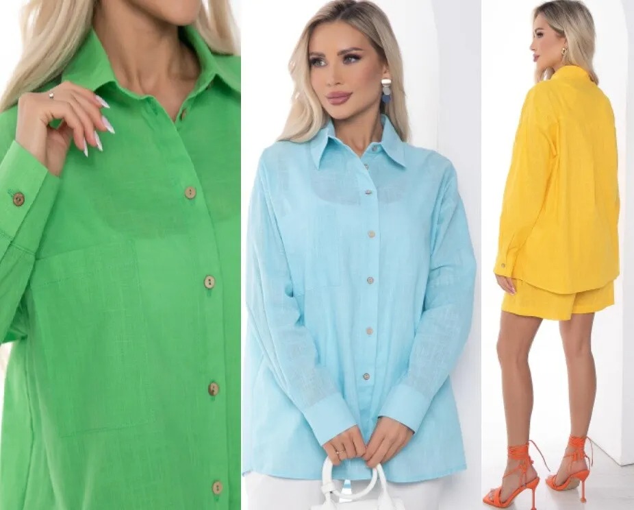 Рубашка LT Collection Б10578