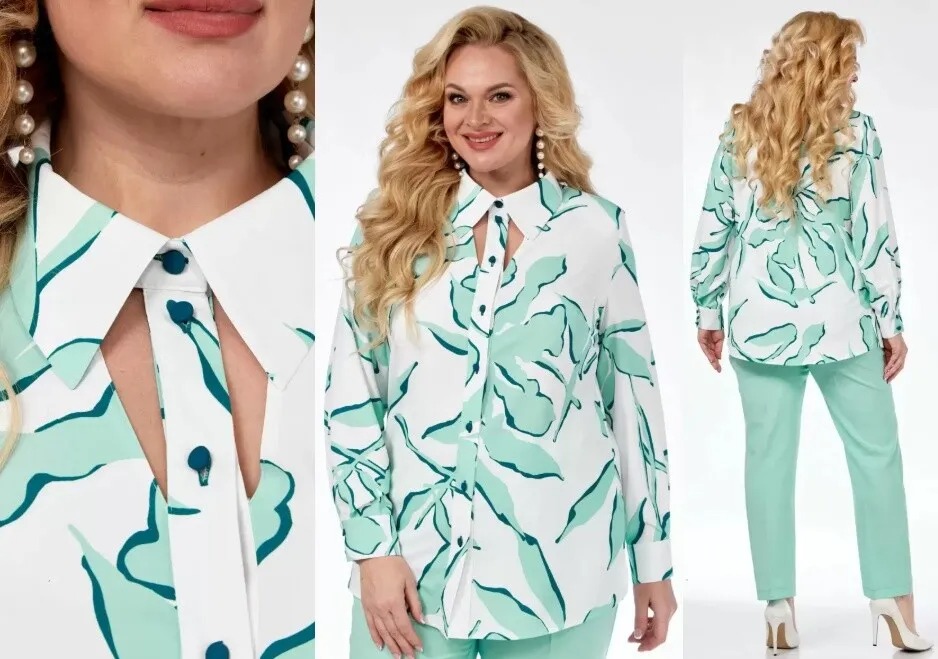 Блуза Элль-Стиль 2265а/2